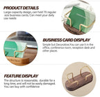 HJX Custom Business Card Holder Desk-Personalized Engraved Wooden Business Card - Image 4