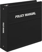Carstens 3-Inch Heavy Duty Round Ring Binder