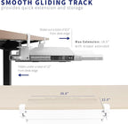 VIVO Large Keyboard Tray Under Desk Pull Out Platform - Image 6