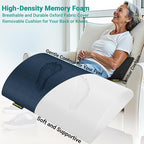 YEASHEIN Adjustable Foot Rest for Under Desk at Work, Ergonomic Under Desk - Image 3