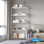 Guan River 5-Shelf Adjustable Metal Shelf Wire Shelving Unit Storage Rack - Image 2