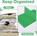 Two Pocket Folders, PANDRI 30 Pack 2 Pocket Folders, Letter Size Paper File - Image 3