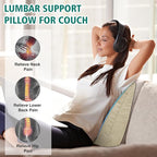 TANYOO Back Support Pillow for Recliner Soft Dual Layer Lumbar Support Pillow - Image 5