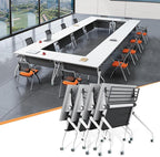 Conference Table, 55.1''Folding Conference Room Table by Unknown