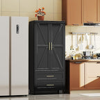 SUPEER Metal Wardrobe Cabinet - Image 8