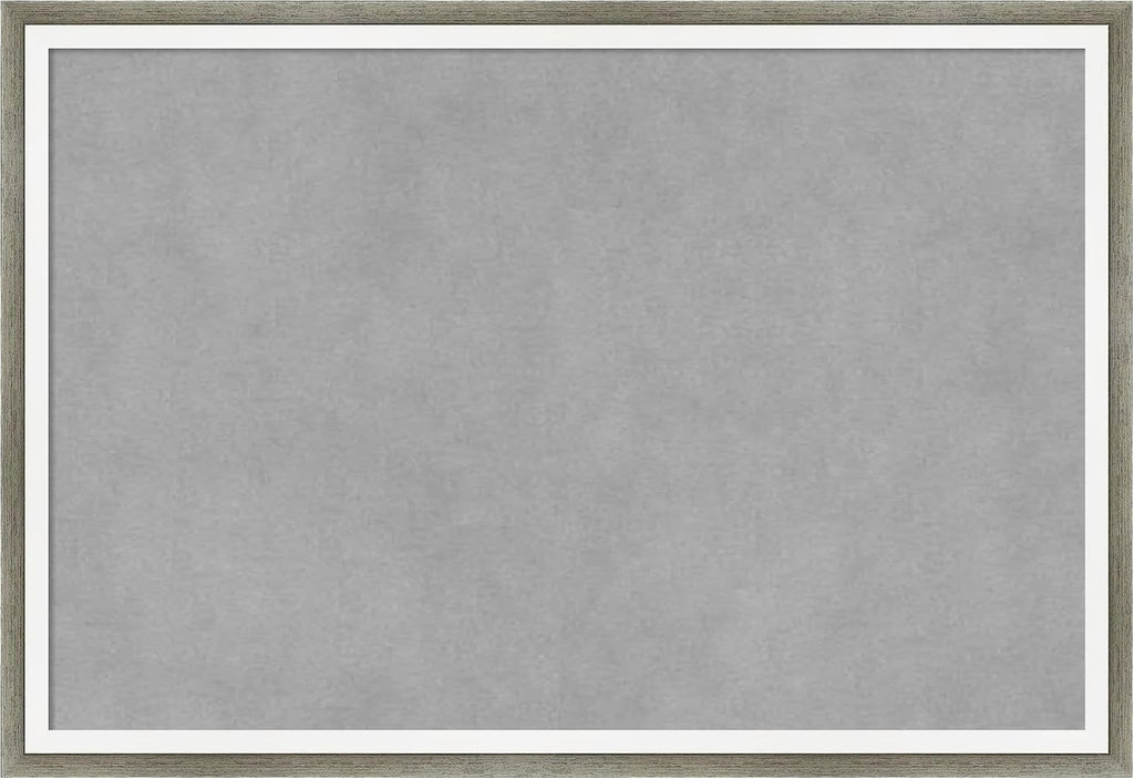 Amanti Art Silver Framed Magnetic Board 13x19 Small Vision Board