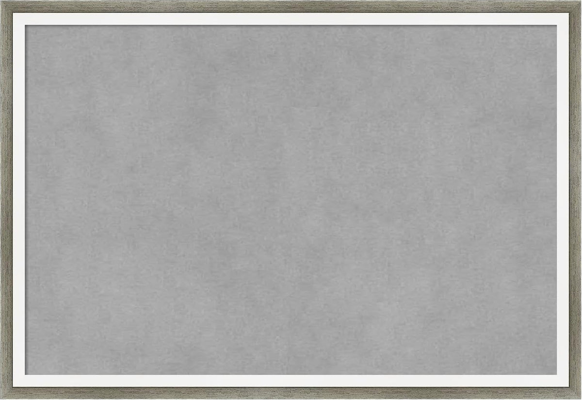 Amanti Art Silver Framed Magnetic Board 13x19 Small Vision Board