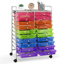 Happygrill 20-Drawer Organizer Cart Tools, Mobile Utility Storage Cart by HAPPYGRILL
