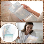 TaoBary 160 Pcs Stationery Paper Set 50 Double Sided Stationery Papers - Image 4