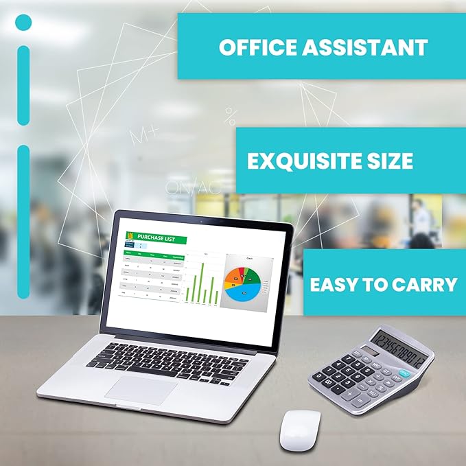 LICHAMP Desk Calculators with Big Buttons and Large Display, Office Desktop - Image 7
