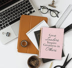 OXW Blush Notebooks for Work, Employee Appreciation Gifts, Leadership Gifts - Image 6