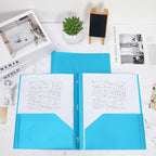 Lincia 100 Pcs Plastic Folders - Image 4