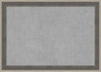 Amanti Art Grey Framed Magnetic Board 29x41 Large Vision Board by AmantiArt