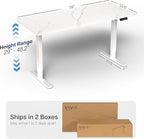 VIVO Electric Dry Erase 60 x 24 in Standing Desk, Memory Height Adjustment - Image 4