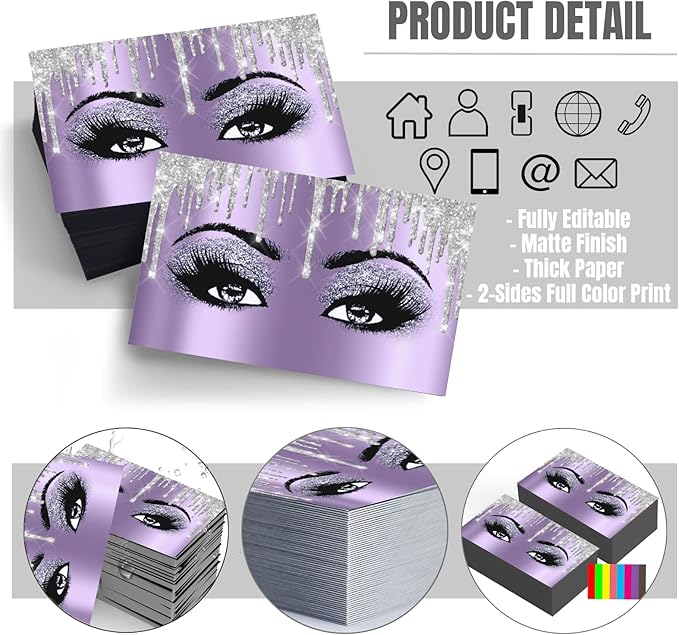 Custom Business Cards Double-Sided Personalized Stationery | Professional - Image 2