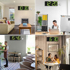LED Large Digital Wall Clock, Oversize Digital Clock - Image 7
