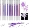 CAISEXILE 12 Purple Glitter Gel Pens Set, 1.0 mm Fine Point by CAISEXILE
