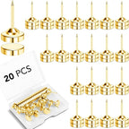 E BAVITE 20 Set Magnetic Push Pins, Flat Push Pin, Magnetic Thumb Tacks by EBAVITE