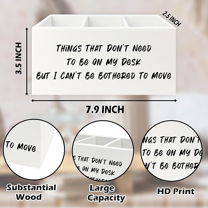 QZQE Funny Office Pen Pencil Holder Organizer - Image 7