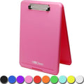 Think2Master Pink Plastic Storage Clipboard. | 25% Heavier & 25% Sturdier| by Think2Master