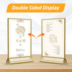 Smarpau 16 Pack 4x6 Acrylic Sign Holder - Image 4