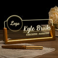 Desk Name Plate Personalized, Office Name Plate by Ueedklaayy