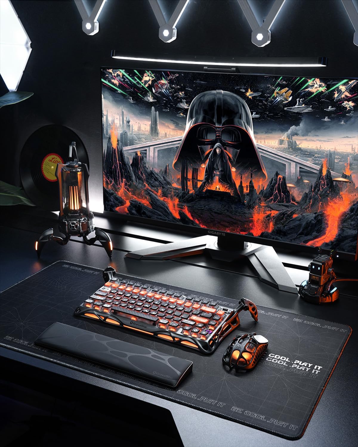 GravaStar Mercury K1 Pro 75% Wireless Mechanical Gaming Keyboard, Hot-Swap