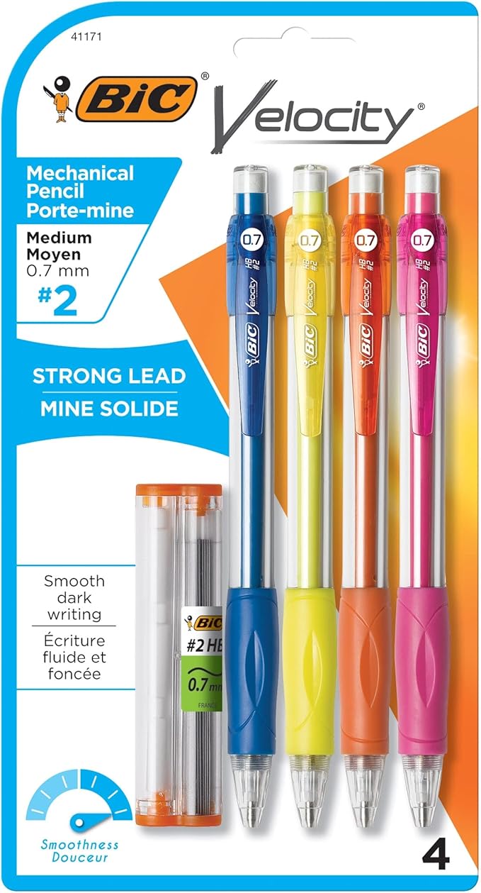 BIC Velocity Mechanical Pencils, by BIC