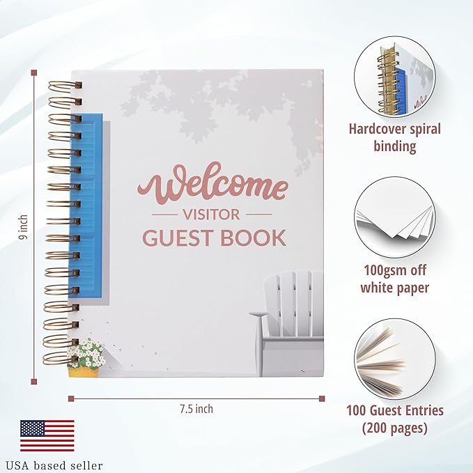 Paper 'n Such Guest Book for Rental House - Image 6