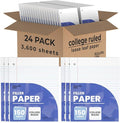 Loose Leaf Paper College Ruled Notebook Paper College Ruled Lined Writing by E-CLIPSUSA