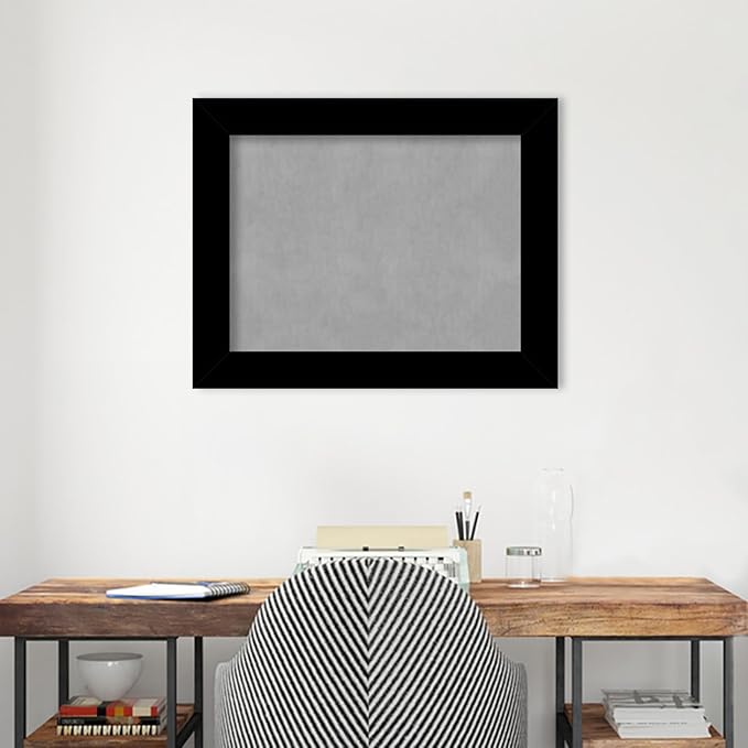 Amanti Art Black Framed Magnetic Board 23x29 Medium Vision Board - Image 5