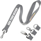Wristband Bros Custom Lanyards For ID Badges, Keys & More | Add Text & Logos | by WristbandBros