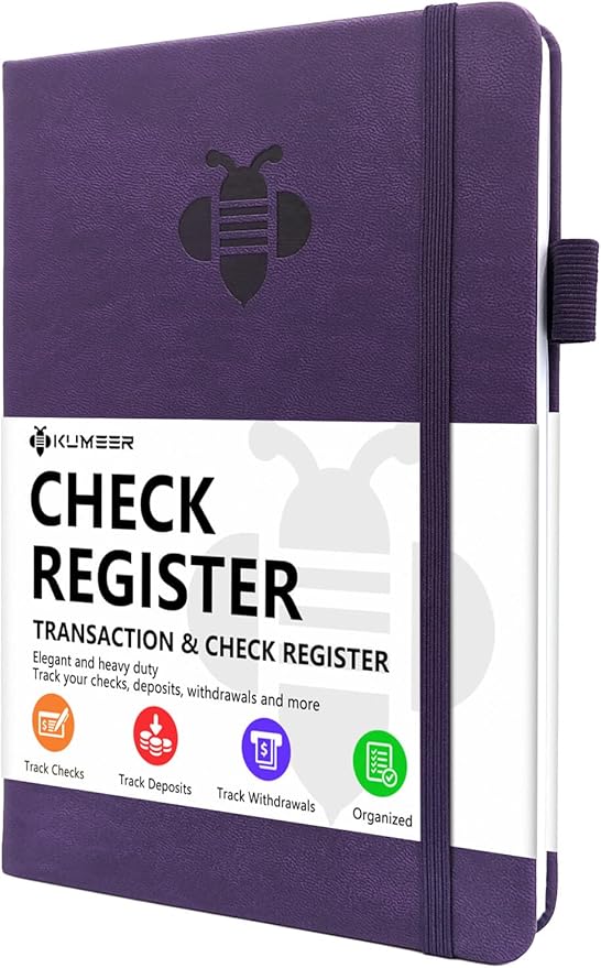 KUMEER Check Register – Elegant Check Registers by KUMEER