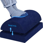 StepLively Foot Rest for Under Desk at Work, Comfortable Foot Stool by StepLively