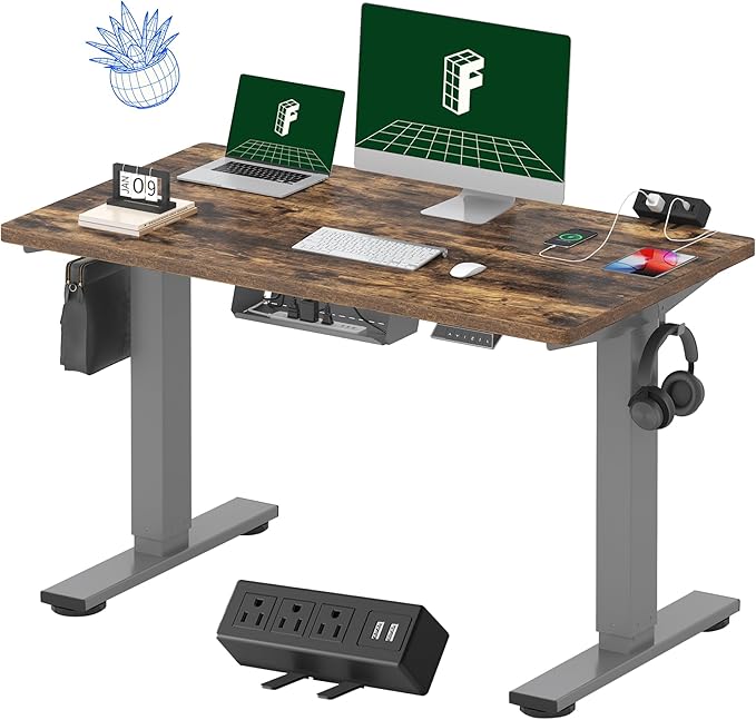 FLEXISPOT EN2 Whole-Piece Standing Desk by FlexiSpot