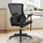 office chair ergonomic desk chair, computer pu leather shown in use