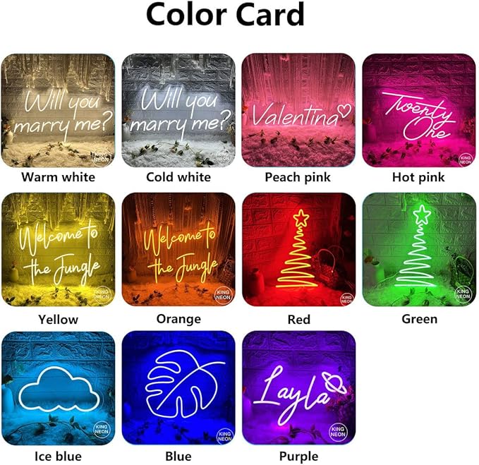 Custom Neon Signs Customizable Neon Signs - Image 6
