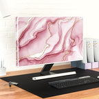 Baocicco Gold Pink Marble Waterproof TV Display Screen Cover 75 Inch TV - Image 6