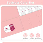 Two Pocket Folders, PANDRI 50 Pack 2 Pocket Folders, Letter Size Paper File - Image 5