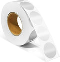 1 Inch Round Color Coding Labels, 1000 Dots Per Roll Sliver Color Coded Dot by Unknown