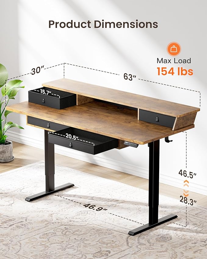 ErGear Electric Standing Desk - Image 3