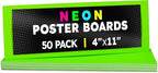 Hygloss Small Poster Board 4x11 - Image 7