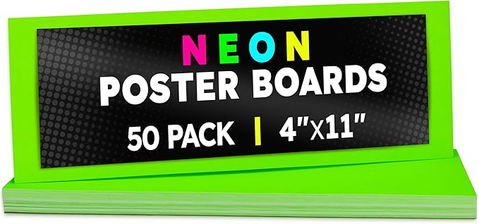 Hygloss Small Poster Board 4x11 - Image 7