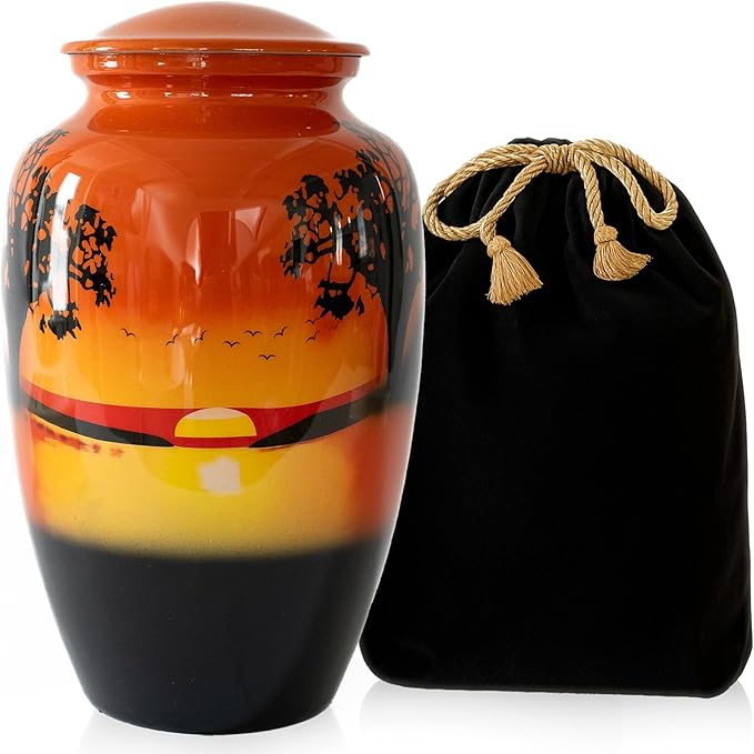 Modern Memorials Cremation Urn for Ashes by ModernMemorials