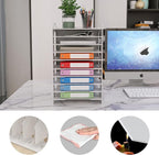 Natwind Office Paper Organizer for Desk Desktop Organizer File Holder Office - Image 6