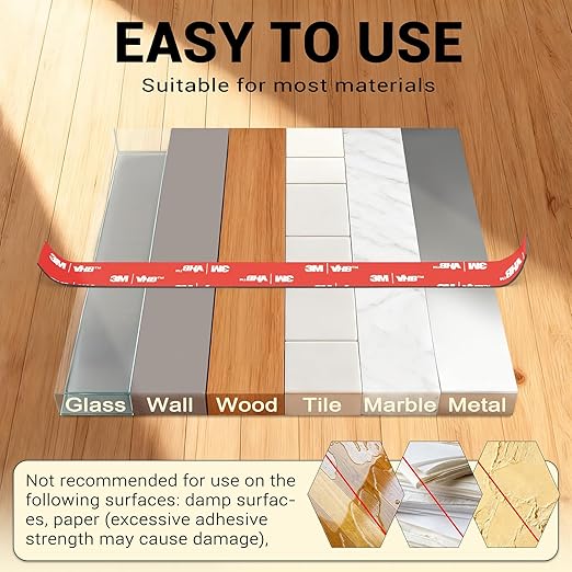 Ohayooz Extra Strong Double Sided Tape Heavy Duty 10FT, Very Sticky Adhesive - Image 4
