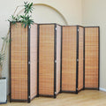 Furnnylane 7 Panel Bamboo Room Divider by Furnnylane