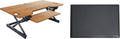 Rocelco 46" Large Height Adjustable Standing Desk Converter by Rocelco
