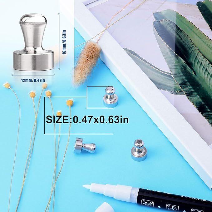 LOVIMAG Fridge Magnets 30Pcs Refrigerator Whiteboard Small Strong Magnet - Image 7