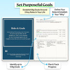 Roterunner Purpose Planner Notebook B5 7.5”x9.8” Undated 2026 Daily Weekly and - Image 7